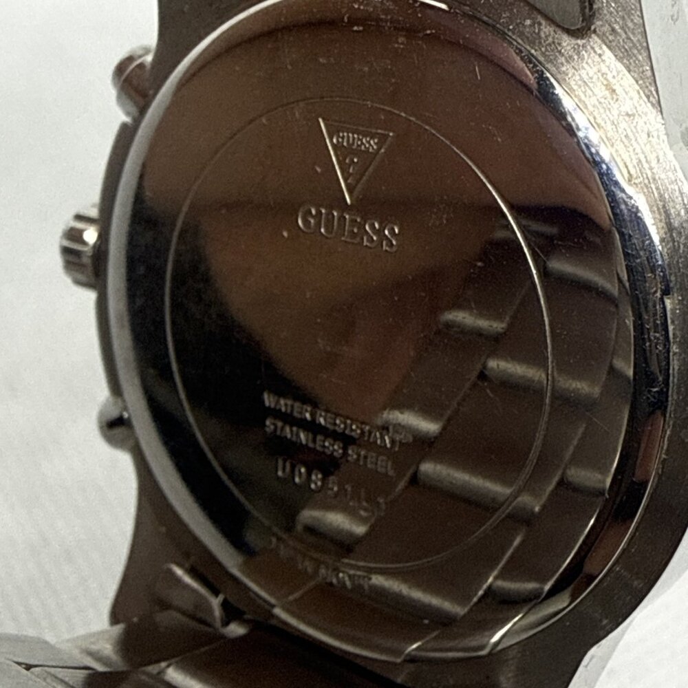 GUESS U0851L1 Women's Sporty 36mm Quartz Silver Crystal Bezel Steel Bracelet - Picture 14 of 16